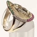 14k Saint Mary Cz Ring