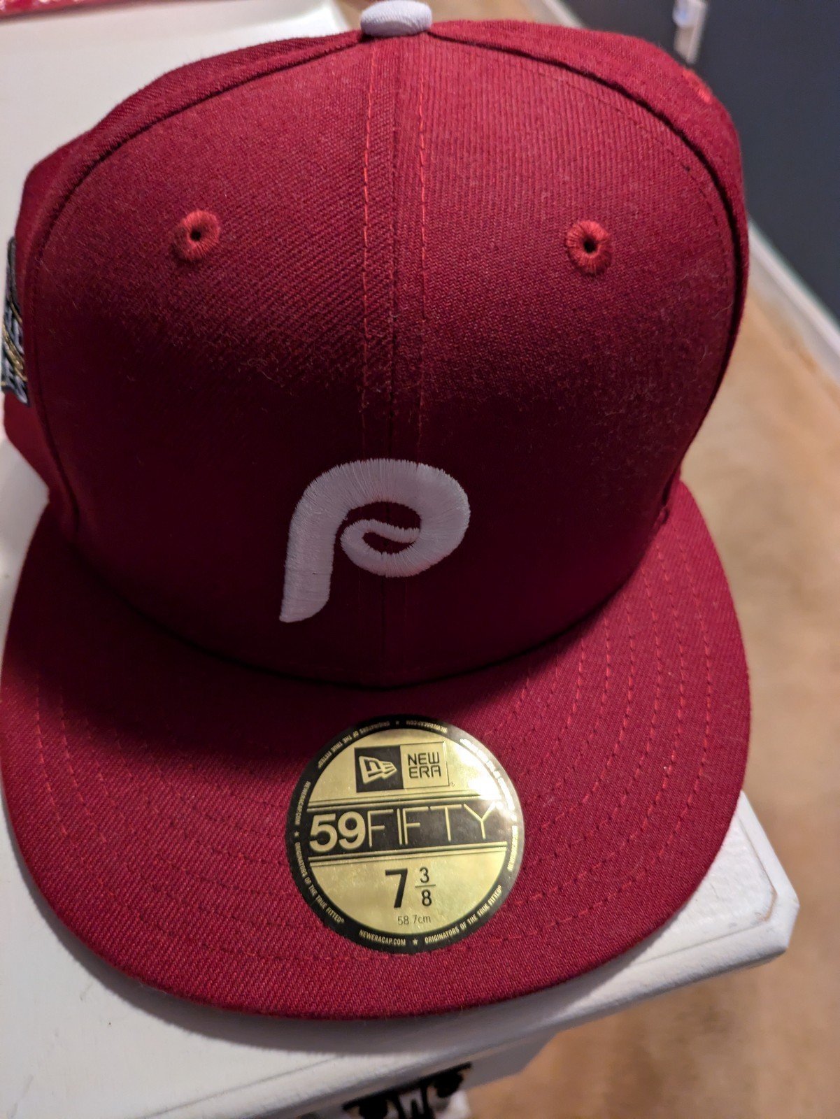 NEW PHILADELPHIA PHILLIES MEN'S NEW ERA 2022 WORLD SERIES MLB HAT 7 3/8