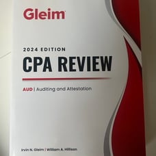 GLEIM 2024 CPA REVIEW BOOK - ONLY BOOK