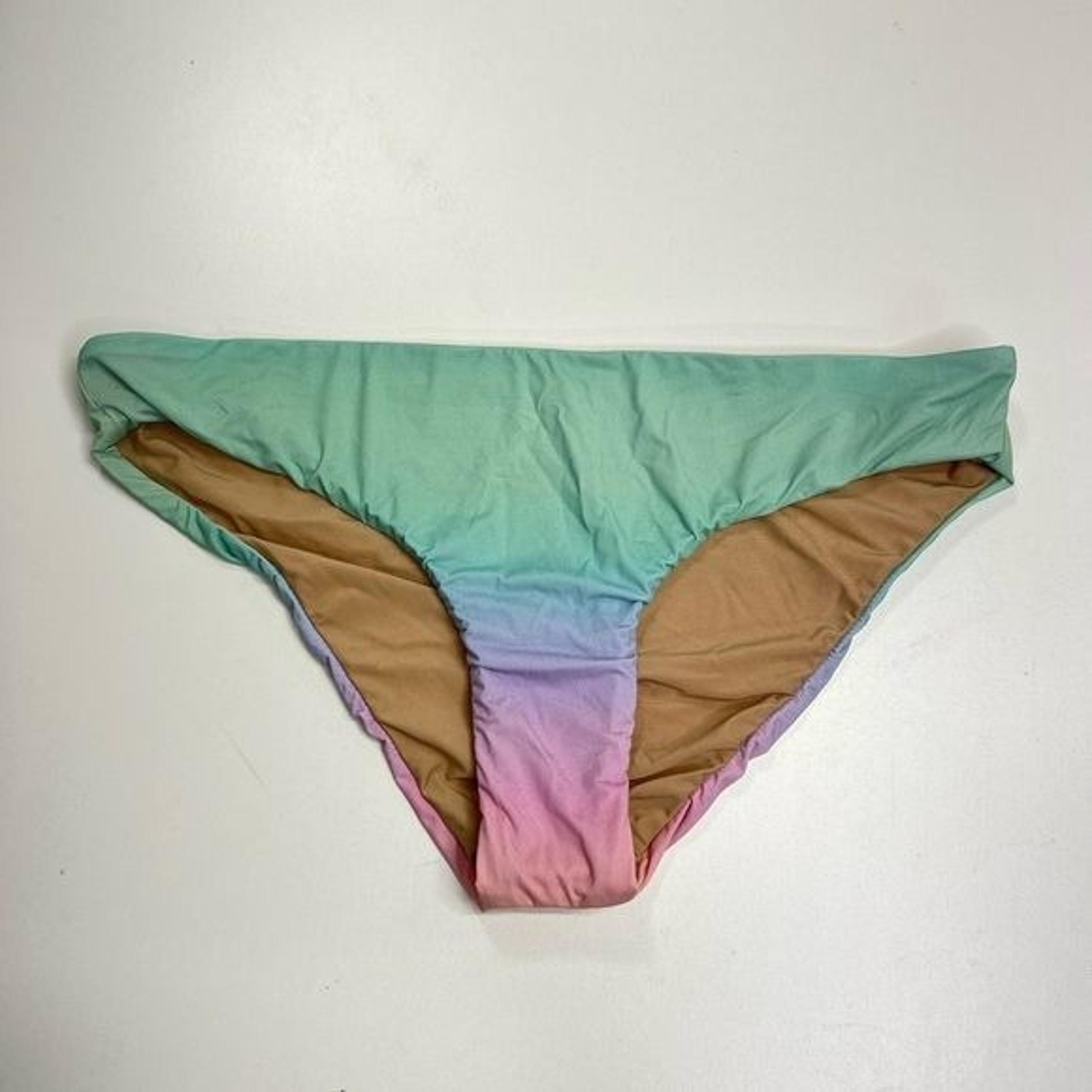 Basta Surf Sherbet Rainbow Bikini Swim Bottoms Size 6 NEW