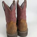 Ariat Fat baby heritage trio Pink and Brown Western Boots 6b