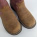 Ariat Fat baby heritage trio Pink and Brown Western Boots 6b