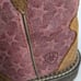 Ariat Fat baby heritage trio Pink and Brown Western Boots 6b