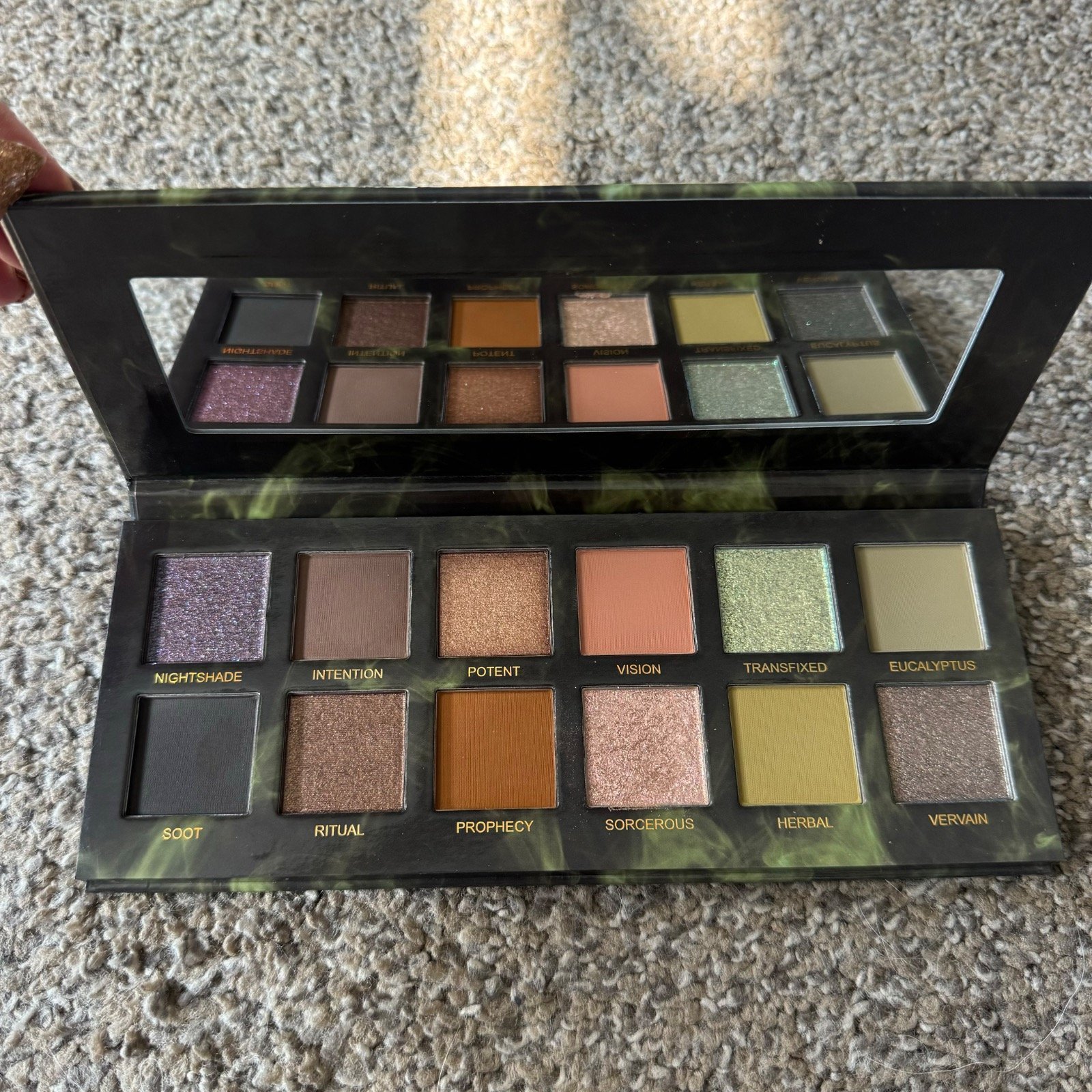 Unearthly Cosmetics Sorcerous Smoke eyeshadow palette