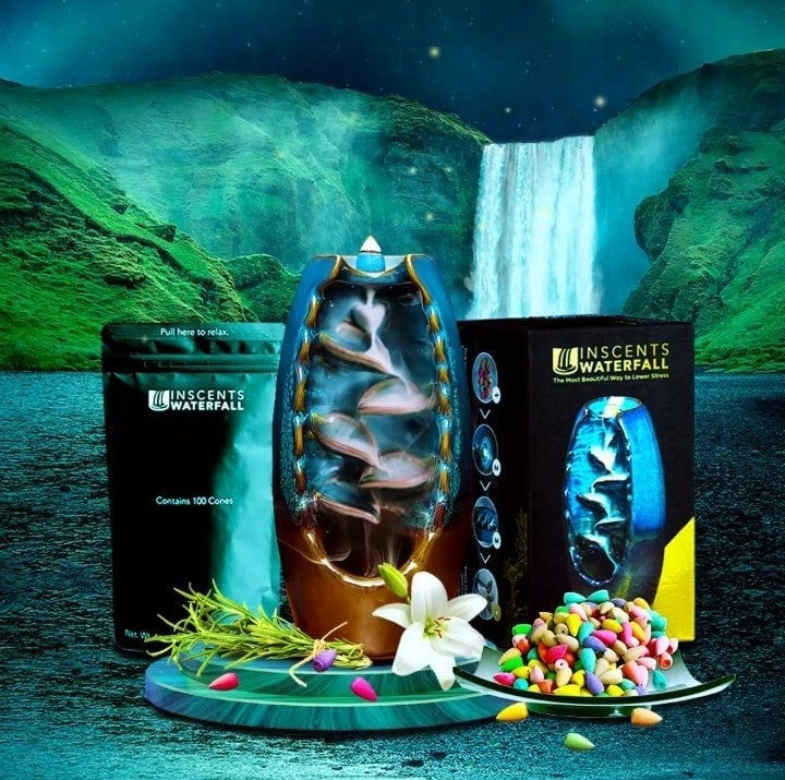 Incense Waterfall - Stress Therapy Tool