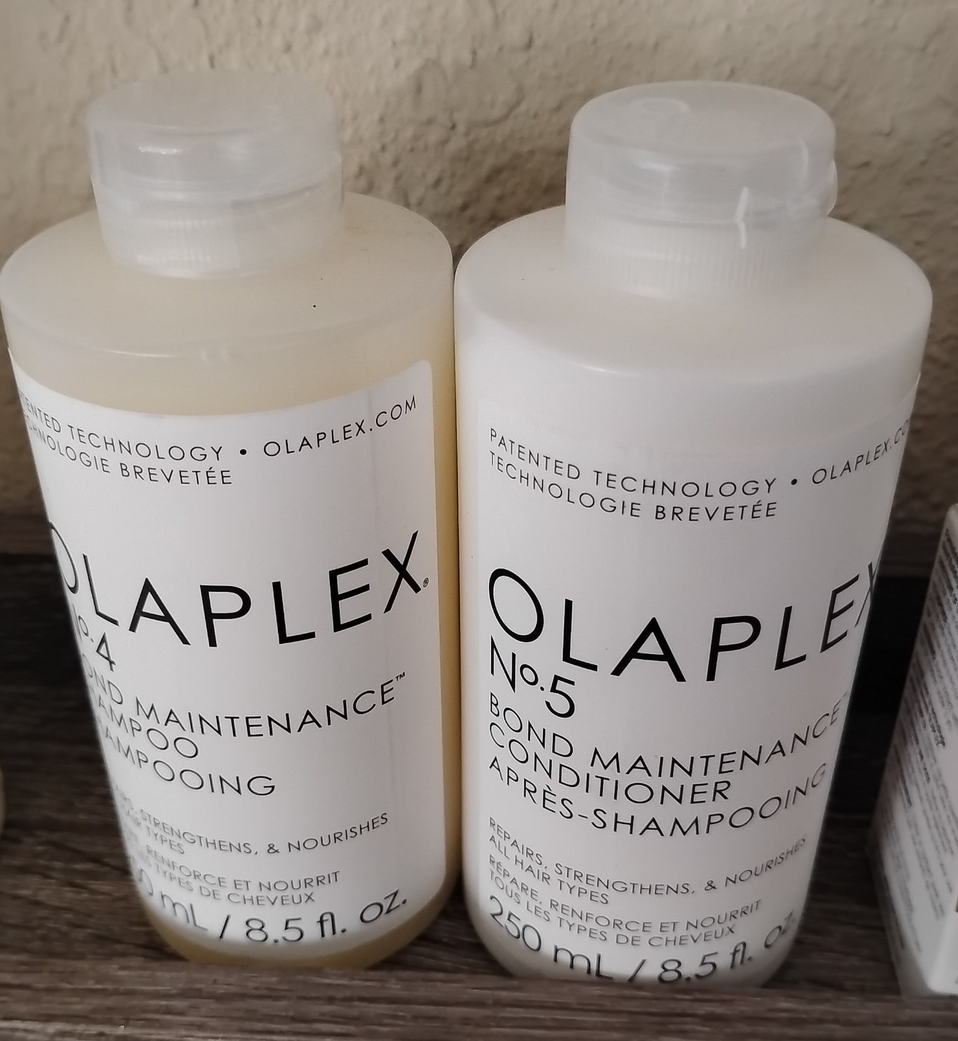 Olaplex shampoo/conditioner