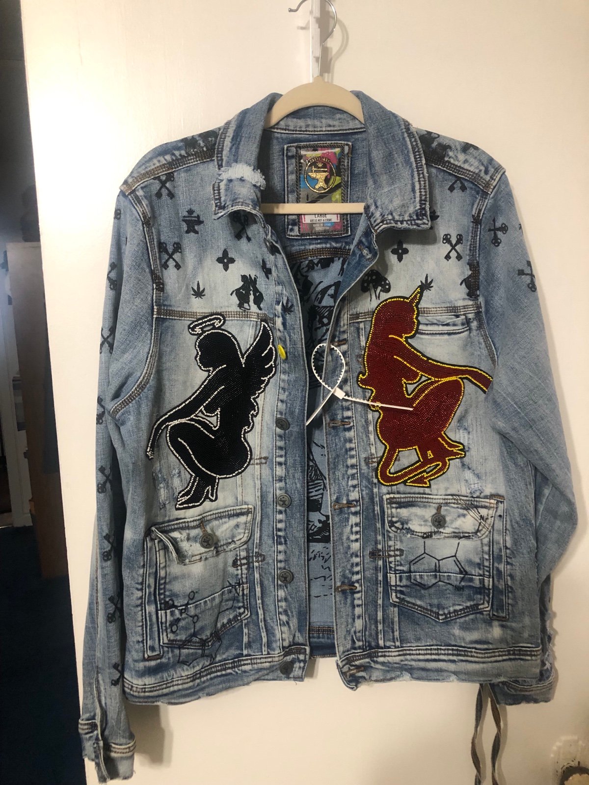 CASTE IRON UNITED HERITAGE MUSHROOM DENIM JACKET