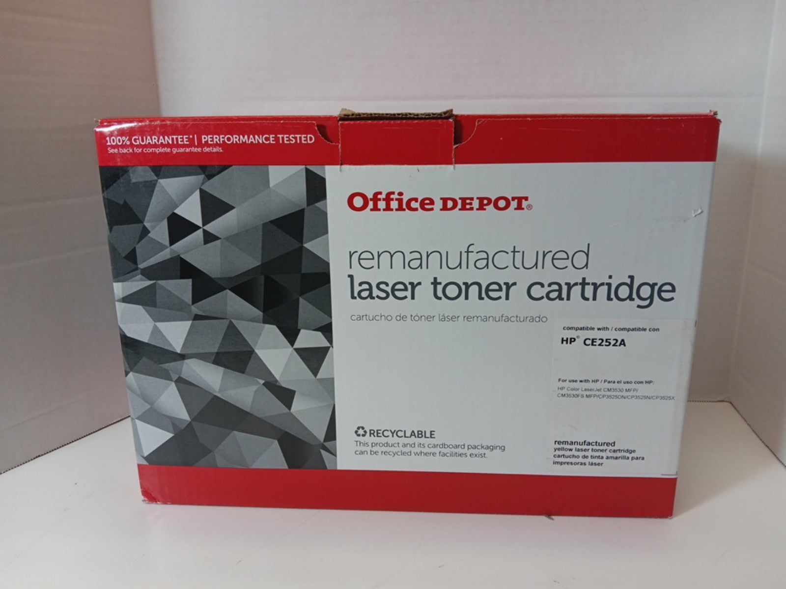 IPW Compatible HP Color LJ CP3525/CP3520/CM3530 Toner Cartridge - MAGENTA
