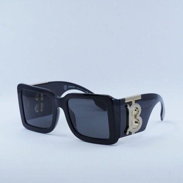 NEW BURBERRY BE4406U 300187 BLACK GOLD/DARK GREY SUNGLASSES