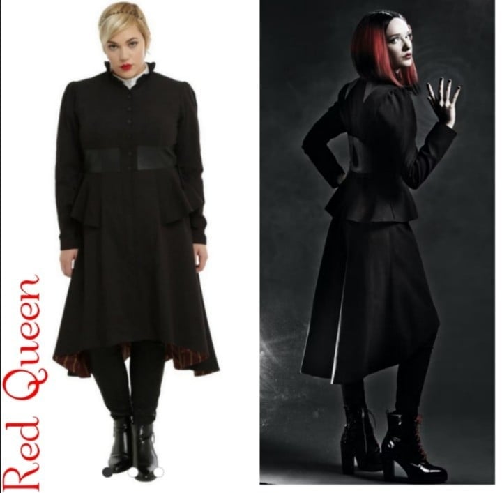 Through The Looking Glass Red Queen Battle Coat