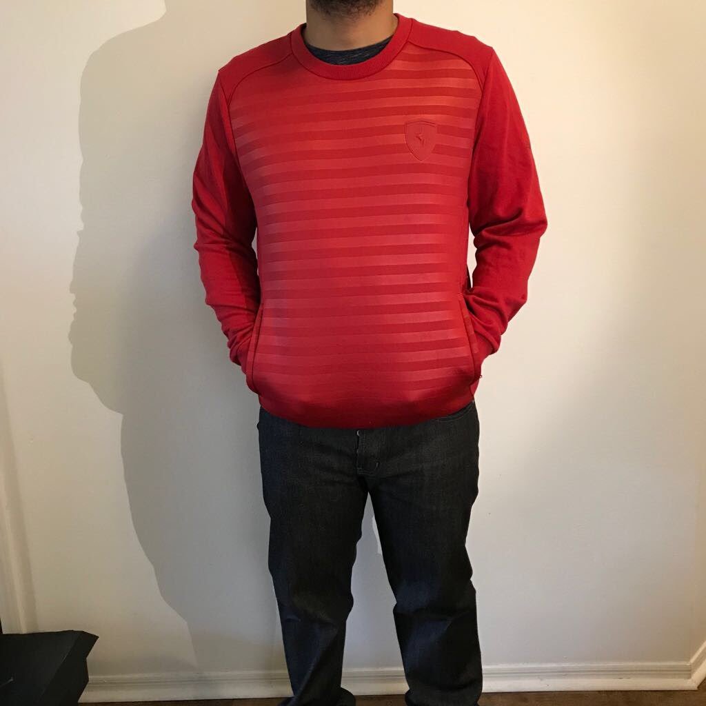 Men’s Ferrari Puma Crewneck Sweater