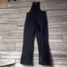 Vintage BOGNER Women's Insulated Black Pants with Bib Ski SnowSuit Size 36 Long