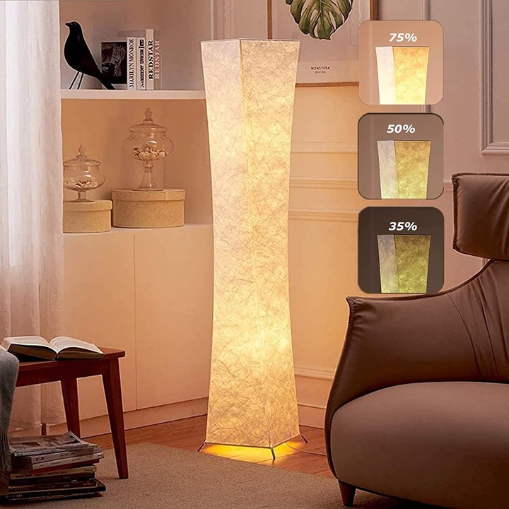 61'' Creative LED Floor Lamp, Soft lighting Minimalist Modern Contemporary