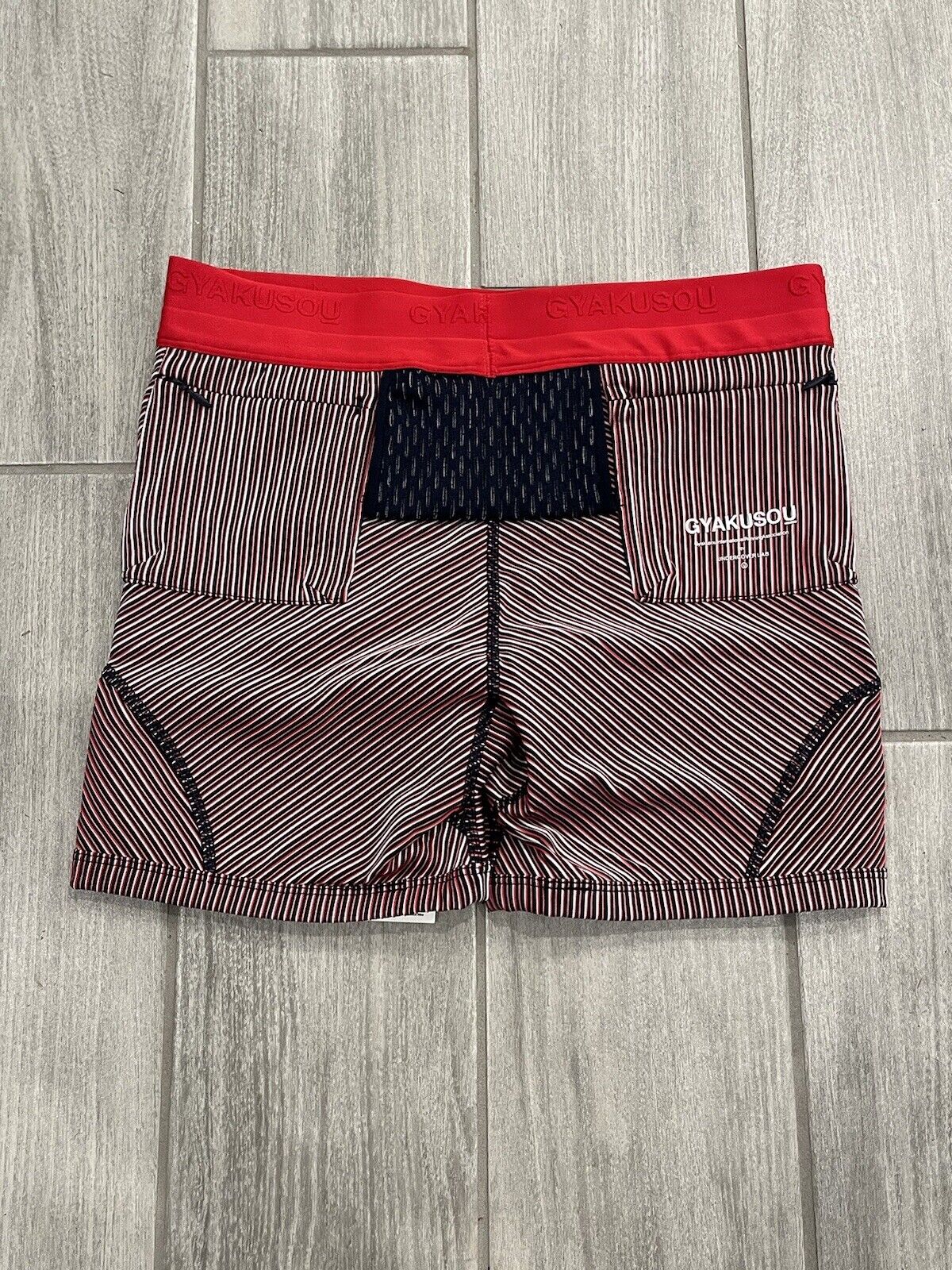 NIKE X Gyakusou Utility Shorts M Womens Red GIRA Tights Running CU0224 NEW