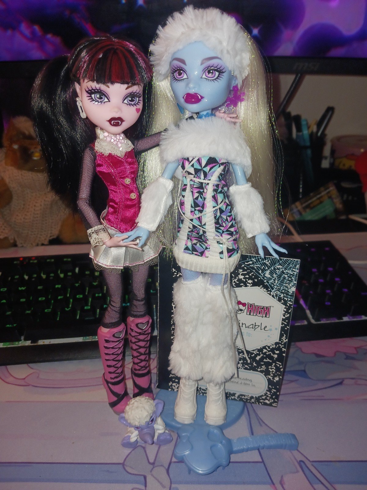 Draculaura and Abbey Creeproduction