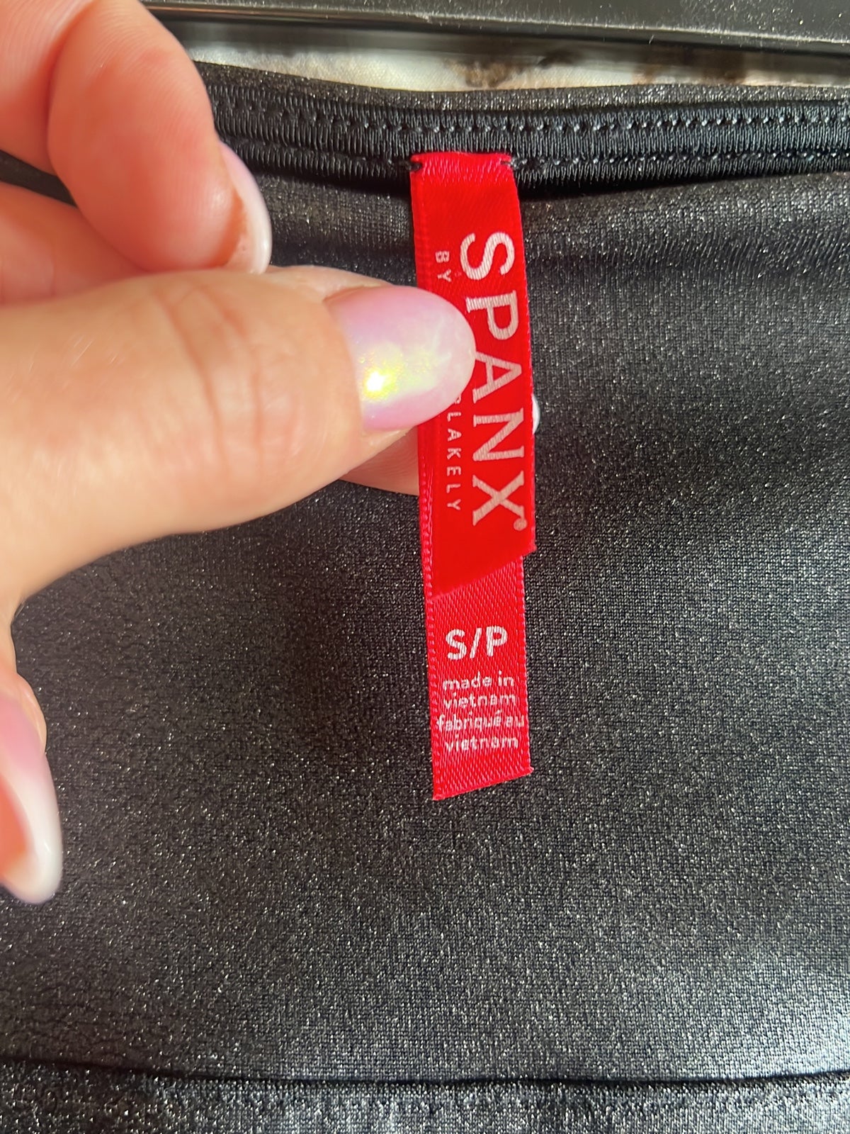 SPANX faux leather leggings