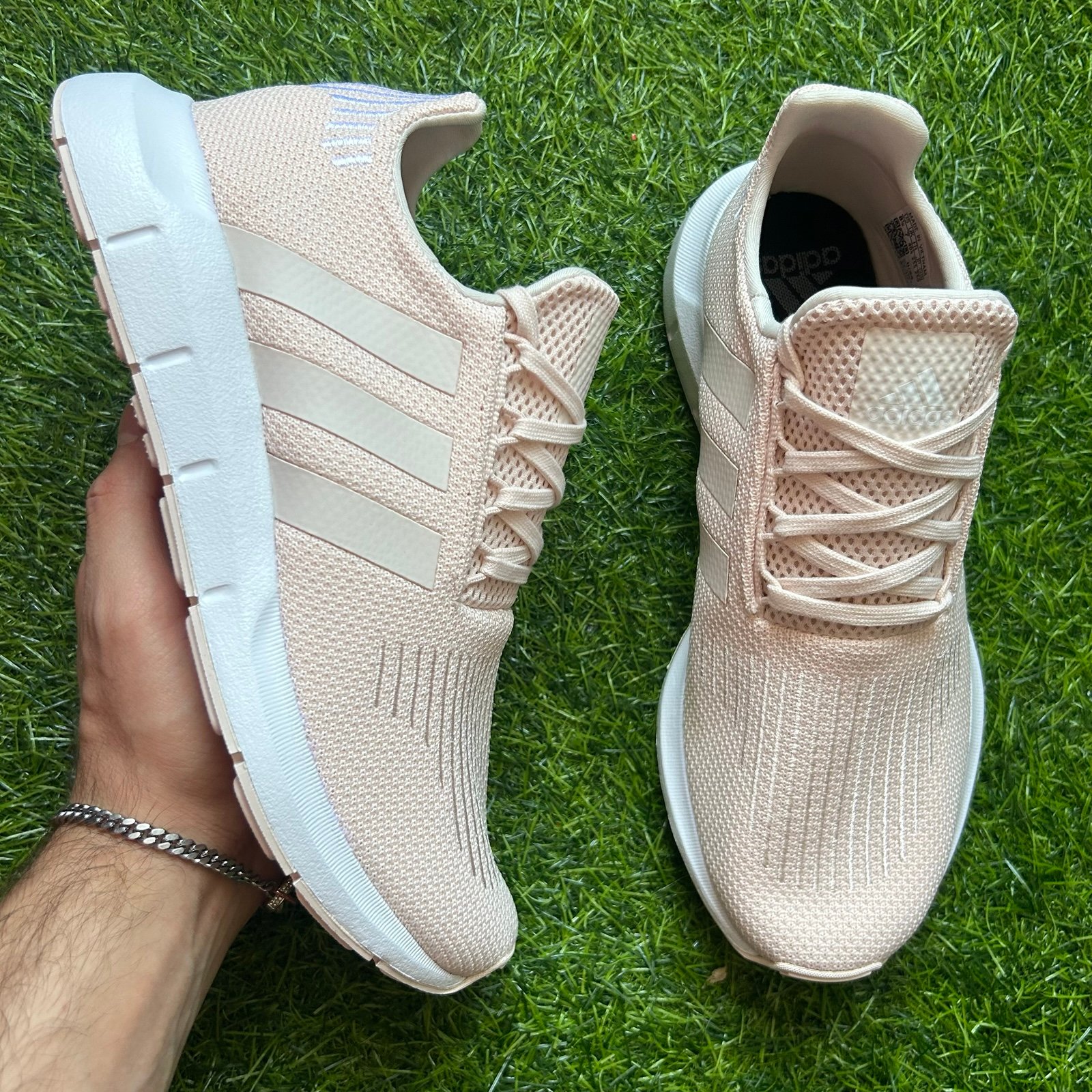 NEW Adidas Swift Run 1.0 Wonder Quartz White Women’s Size 8.5