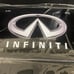 Infiniti Brand New Front Vanity Metal Plate Frame Holder (2 Pack)