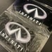 Infiniti Brand New Front Vanity Metal Plate Frame Holder (2 Pack)