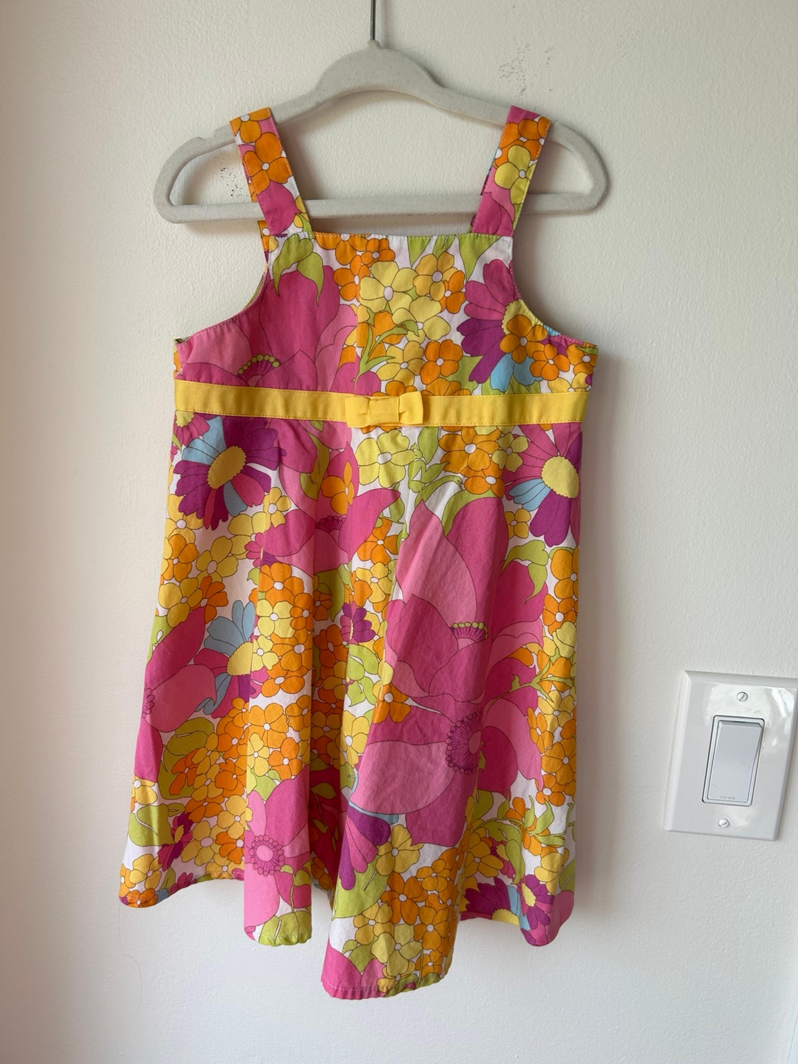 Vintage Gymboree Floral Toddler girl Dress 3T