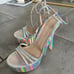Stuart Weitzman Soiree 145 Platform Sandal US 8