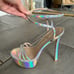 Stuart Weitzman Soiree 145 Platform Sandal US 8