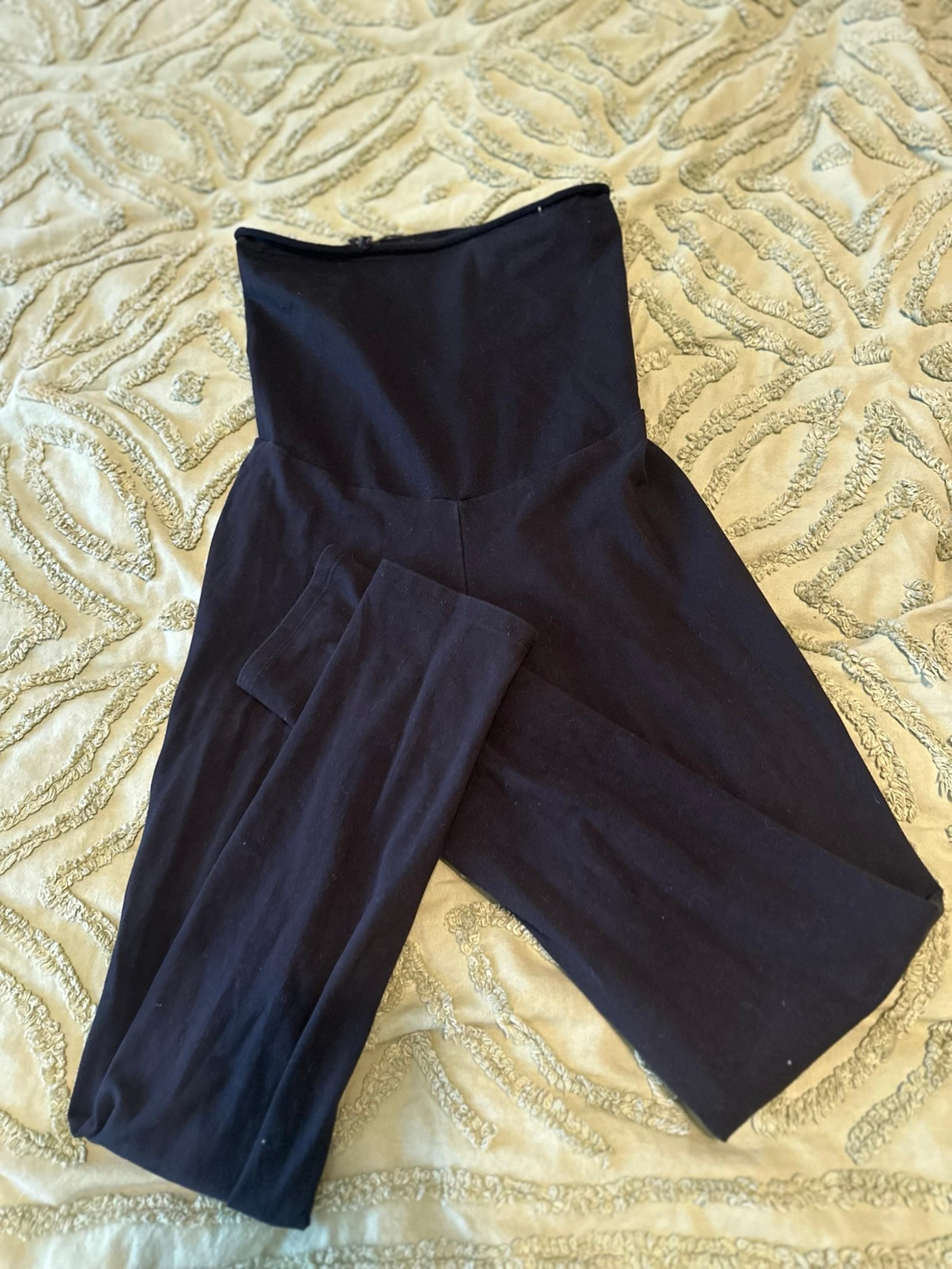 MOTHERHOOD WOMEN CASUAL LOUNGE BLACK LEGGINGS MATERNITY PREGNANCY MEDIUM M