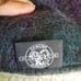 Vintage blue and purple plaid Woolrich wool blanket