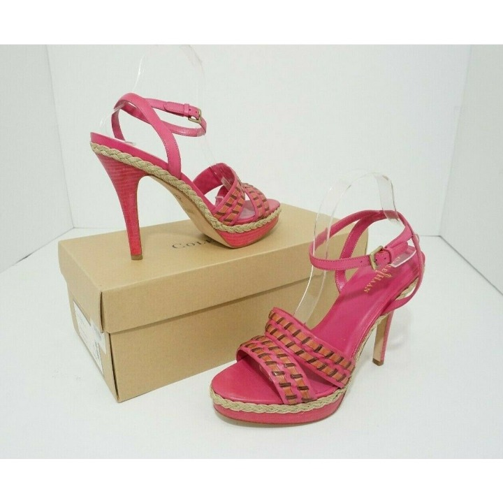 Cole Haan Vanessa Air Pink Shrimp Sequoia Women's Sandal Size US 8.5 M 328