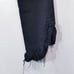 Driftwood Jeans Candace Midrise Capri Cropped Ruffled Hem Black Denim