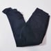 Driftwood Jeans Candace Midrise Capri Cropped Ruffled Hem Black Denim