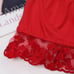 Red Heart Garter Lingerie Set