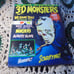 1964 3-D MONSTERS Magazine # 1 * VF/NM! 35.00 Shipped!! Cool Old Monster Mag!!