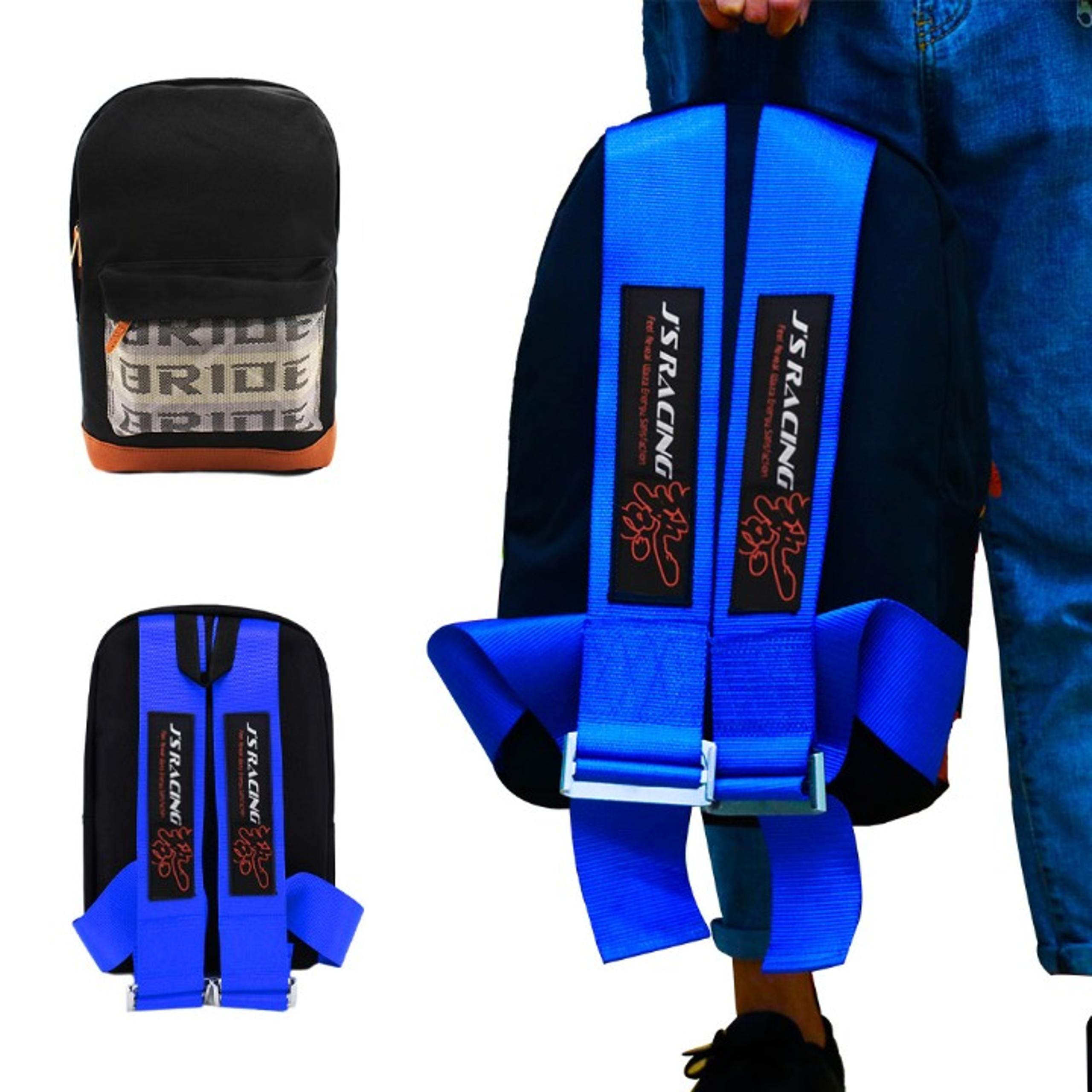 BRAND NEW J'S RACING BLUE BACKPACK