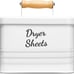 Dryer Sheets Holder for Laundry Room Organization and Decor, Modern
