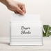 Dryer Sheets Holder for Laundry Room Organization and Decor, Modern