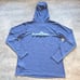 Patagonia Women’s Capilene Cool Daily Fishing Graphic Hoody Blue Size Large