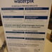 Waterpik Aquarius 7 tips 10 setting