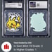 Slab: Pokemon: Pikachu: Pokemon Stickers Pt. 1 B-Side Label CGC GEM MINT 10