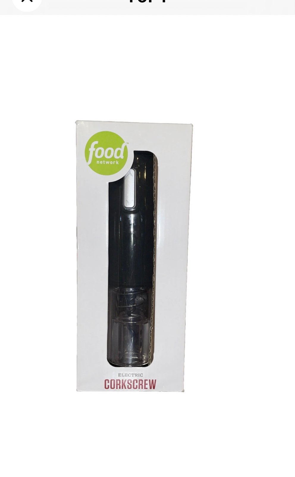 Electric corkscrew