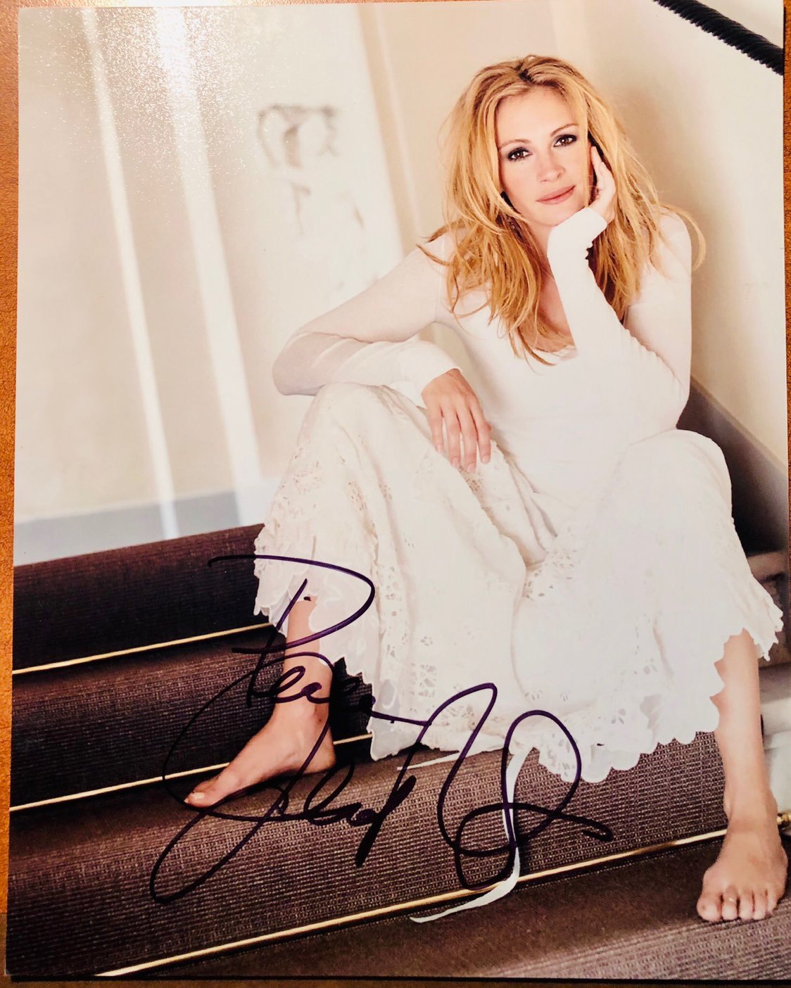 Julia Roberts Autographed Photo