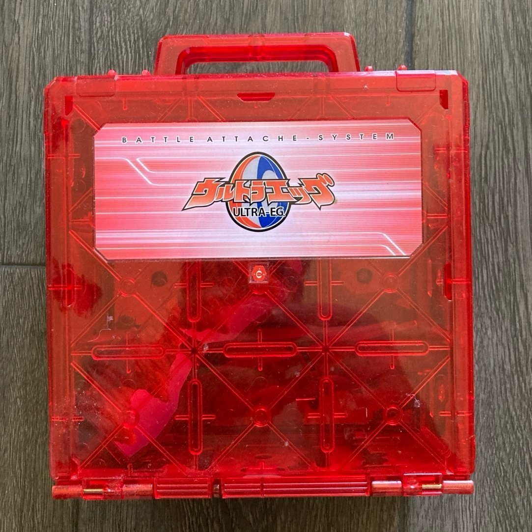 Ultra Eg Battle Attache System Red 2012 Bandai Ultraman Carrier Rare Japan