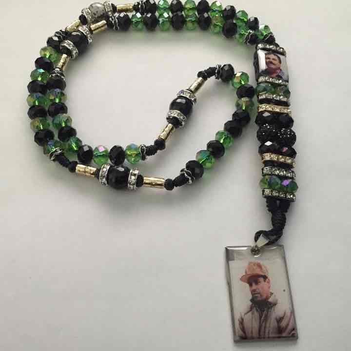 El Chapo Guzman Rosary Necklace New