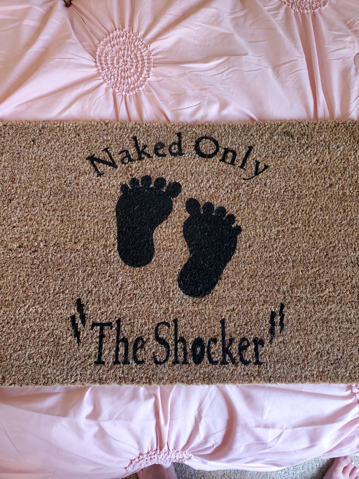 Custom door mat