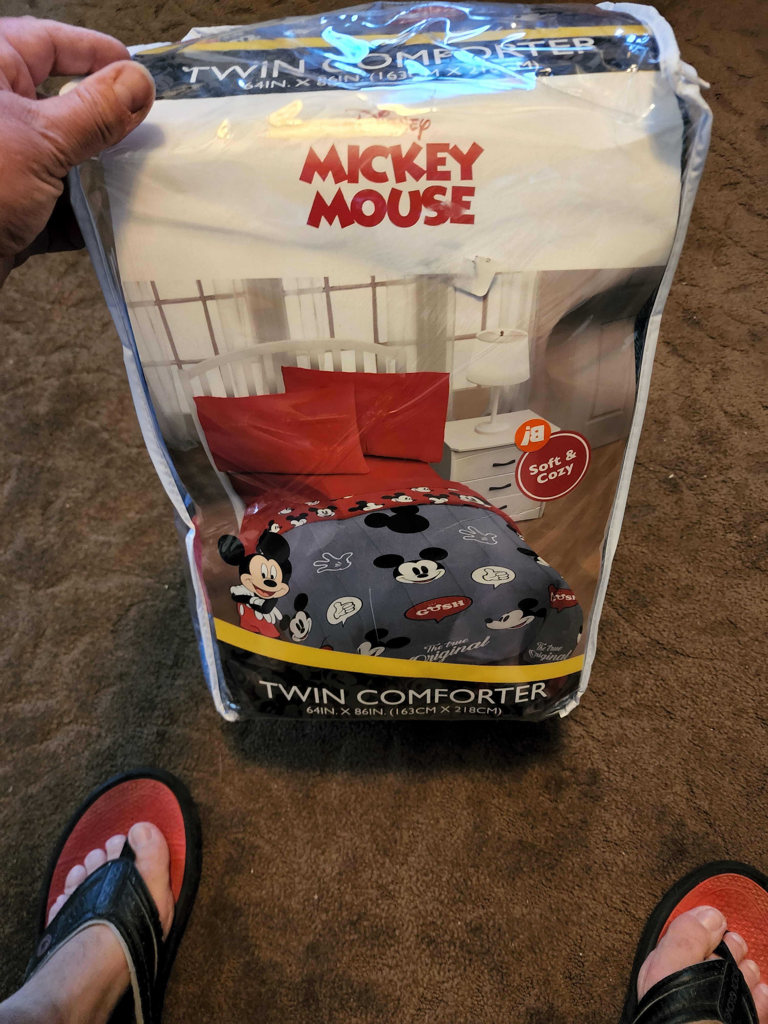 Mickey Mouse twin conforter