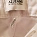 White denim frayed shorts NWT