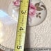 Vintage Gold plating matching gold and floral Hand Mirror and pilbox trinket,