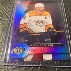 Skybox Metal Universe Roman Josi Purple Spectrum