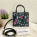 COACH CASHIN CARRY TOTE 14 WITH BLOCKED FLORAL PRINT