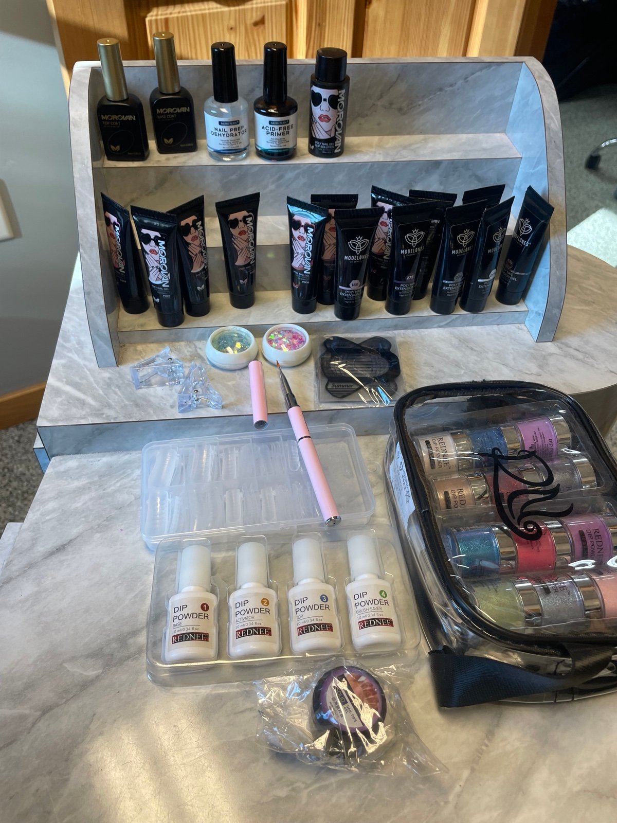 Poly nail extension